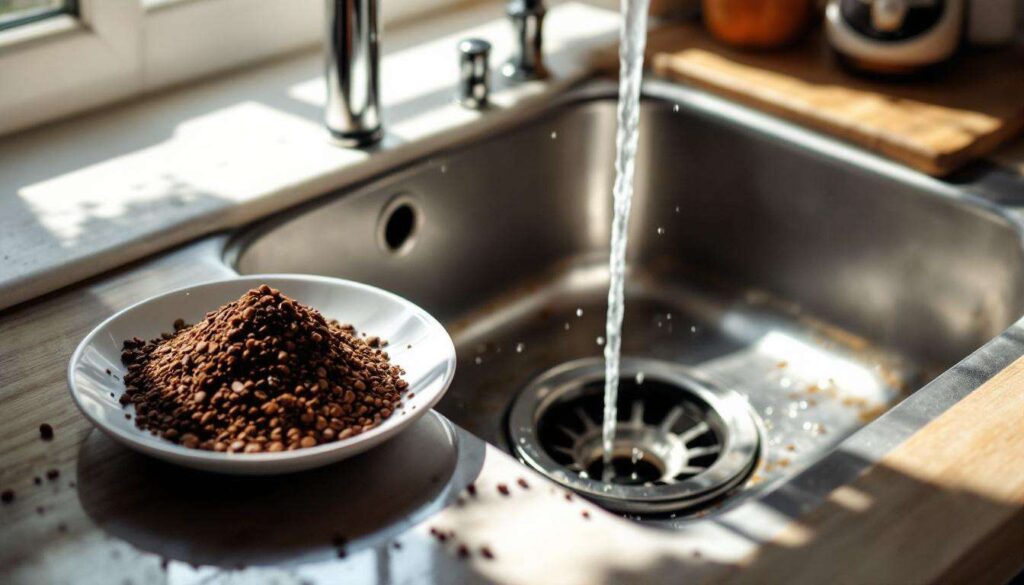 Dieser Kaffeesatz-Trick befreit Ihre Abflüsse im Handumdrehen von hartnäckigen Verstopfungen