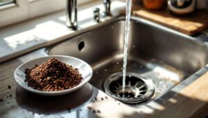 Dieser Kaffeesatz-Trick befreit Ihre Abflüsse im Handumdrehen von hartnäckigen Verstopfungen