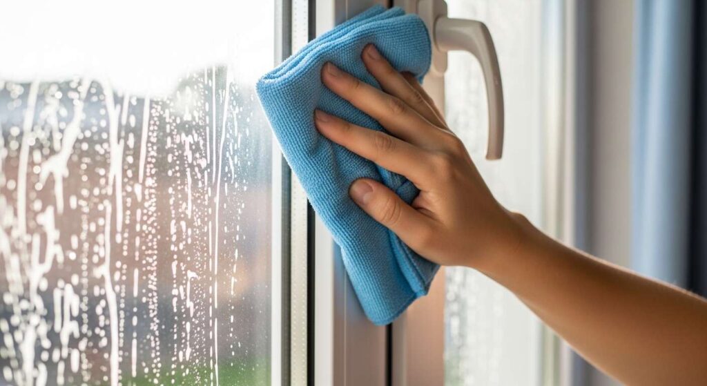 Fensterrahmen reinigen: Dieses günstige Mittel entfernt auch hartnäckigen Schmutz mühelos