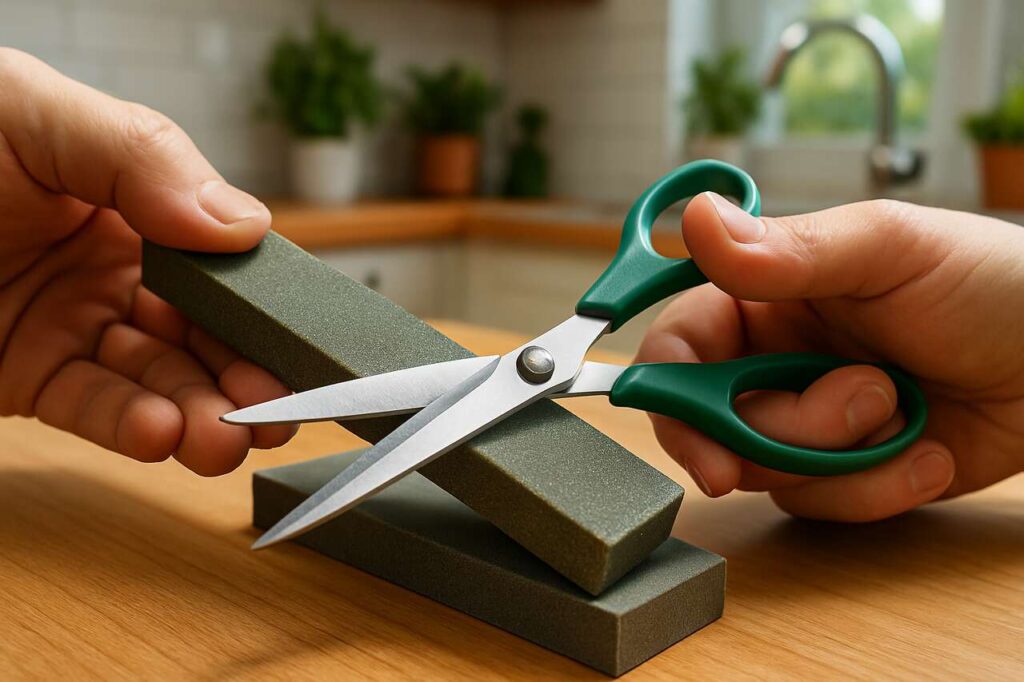 6 einfache Tricks, um diese Schere schnell und mühelos zu schärfen