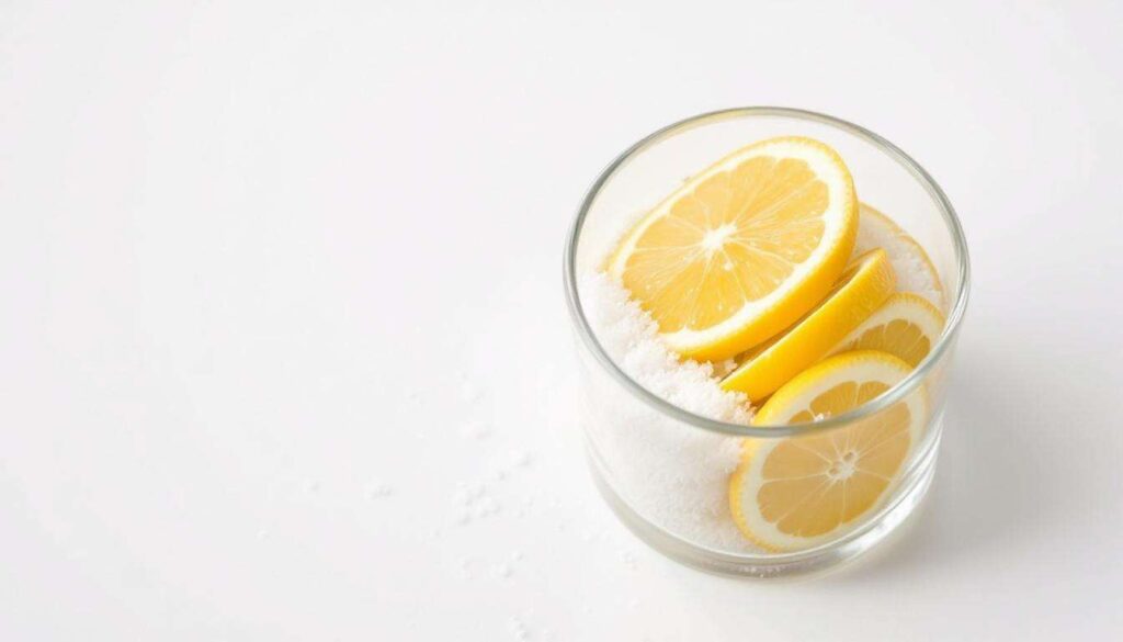 Weder Raumspray noch Kerze: Dieses Glas mit Zitrone und Salz neutralisiert Gerüche