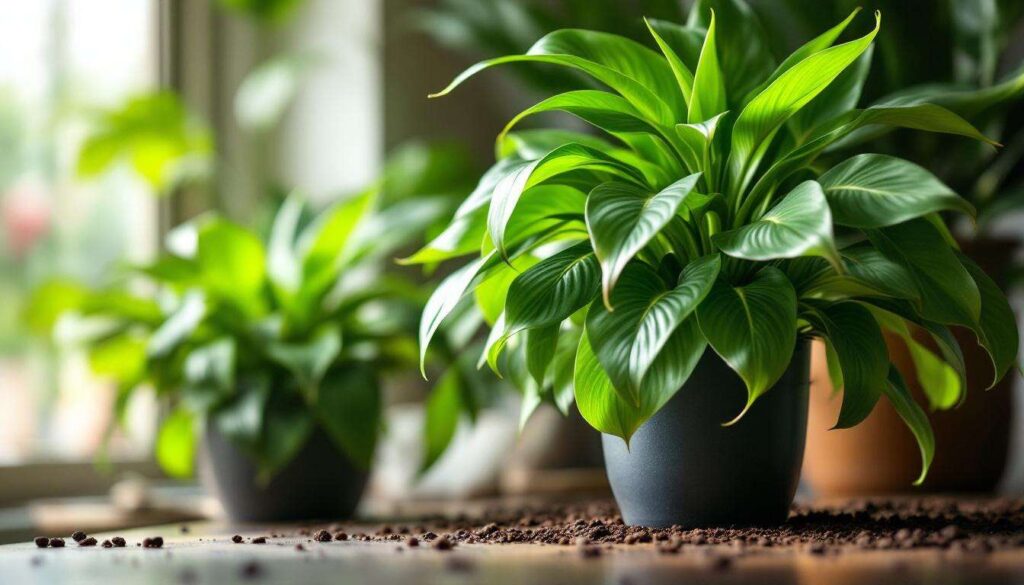 Seit ich Kaffeesatz in meine Blumenerde mische, wachsen meine Grünlilien doppelt so schnell